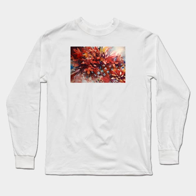 Shrubbery from my secret garden Long Sleeve T-Shirt by Andreuccetti Art